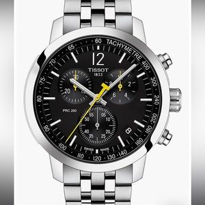 Tissot Men's PRC 200 Chronograph Watch, 43mm